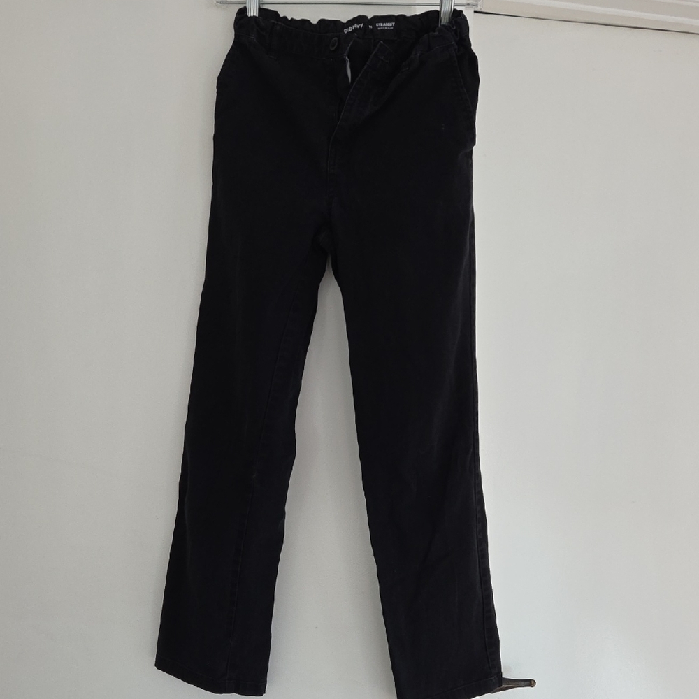 Old Navy Boy's Black Khakis Size 16